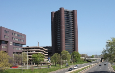 Здание рыцарей Колумба (Knights of Columbus Building), Нью-Хейвен,  штат Коннектикут,  США, 1969