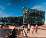 Iridescence in the Faces of Harpa