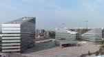 Three “Urban Mountains” at Piazza Gino Valle