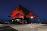 Amphitheater in Trois-Rivieres: Red and Black