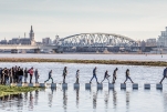 Dutch Bridge Plays with High Water